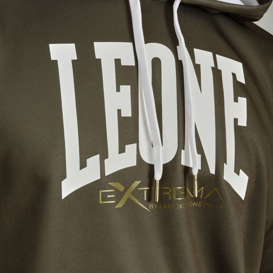 Felpa Leone Extrema Logo con cappuccio ABX111-Combat Arena