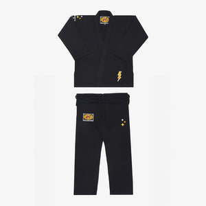 BJJ Gi Manto Tiger's Tail Nero