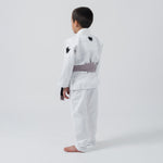 BJJ Gi bambino Kingz Kore V2 IBJJF Bianco