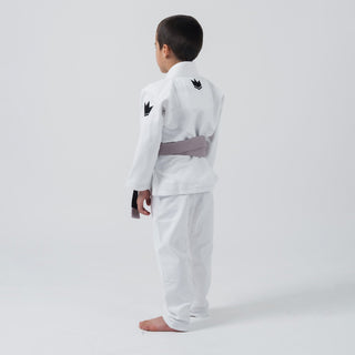 BJJ Gi bambino Kingz Kore V2 IBJJF Bianco