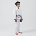 BJJ Gi bambino Kingz Kore V2 IBJJF Bianco