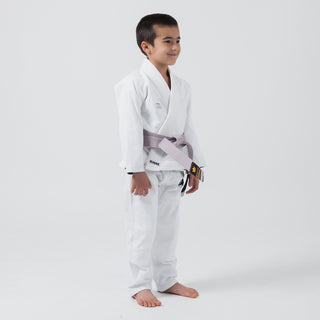 BJJ Gi bambino Kingz Kore V2 IBJJF Bianco