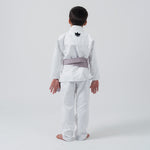 BJJ Gi bambino Kingz Kore V2 IBJJF Bianco
