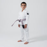 BJJ Gi bambino Kingz Kore V2 IBJJF Bianco