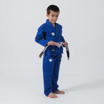 BJJ Gi bambino Kingz Kore V2 IBJJF Blu