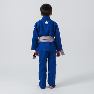 BJJ Gi bambino Kingz Kore V2 IBJJF Blu