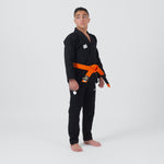 BJJ Gi bambino Kingz Kore V2 IBJJF Nero