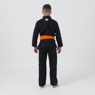 BJJ Gi bambino Kingz Kore V2 IBJJF Nero