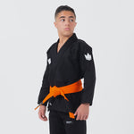 BJJ Gi bambino Kingz Kore V2 IBJJF Nero