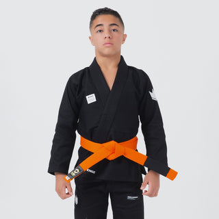 BJJ Gi bambino Kingz Kore V2 IBJJF Nero
