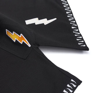 BJJ Gi Manto Tiger's Tail Nero