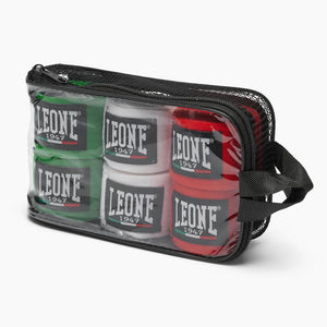 Bendaggi fasce mani Leone 3 Pack Italy AB705P-Combat Arena