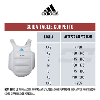 Corpetto Karate Esordienti U14 Adidas WKF