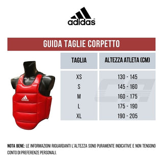 Corpetto reversibile Adidas rosso-blu