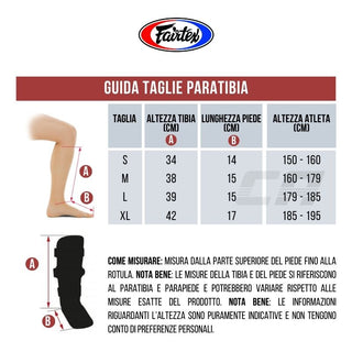 Paratibia Fairtex Competition SP5 con parapiedi Bianco