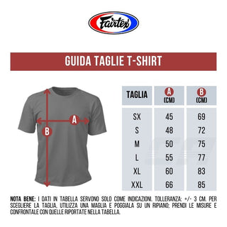 T-shirt Fairtex Fight Team TST51 Bianco-blu