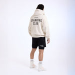 Felpa Boxraw Sparring Club Oversize con cappuccio Beige-Combat Arena