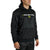 Felpa Leone Logo Wacs con cappuccio ABX127 Nero