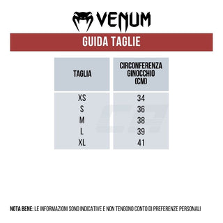 Ginocchiere Venum Kontact Nero-oro