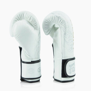 Guantoni Fairtex x Glory BGVG3 Bianco-oro