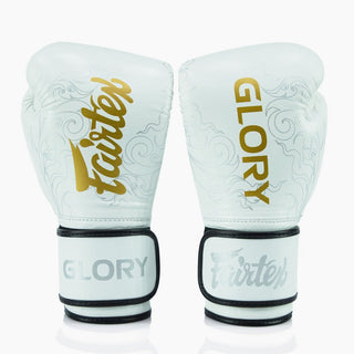 Guantoni Fairtex x Glory BGVG3 Bianco-oro