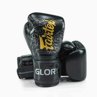 Guantoni Fairtex x Glory BGVG3 Nero-argento