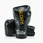 Guantoni Fairtex x Glory BGVG3 Nero-argento