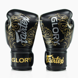 Guantoni Fairtex x Glory BGVG3 Nero-oro