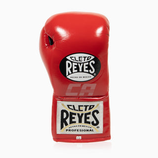 Guantoni Cleto Reyes Professional CB2 Rosso-Nero con lacci
