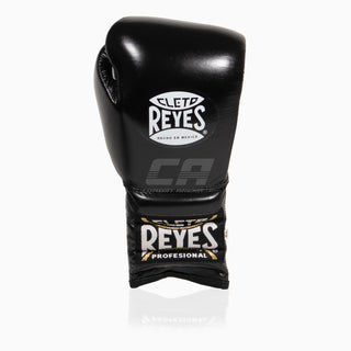 Guantoni Cleto Reyes Traditional Training CE4 Nero-argento con lacci