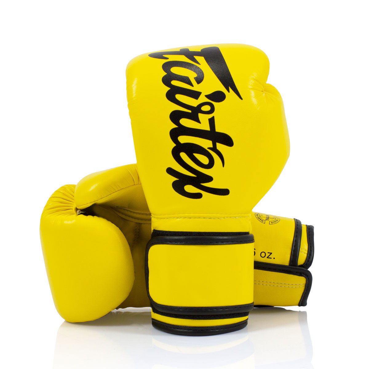 Guantoni Muay Thai Fairtex BGV14 Giallo