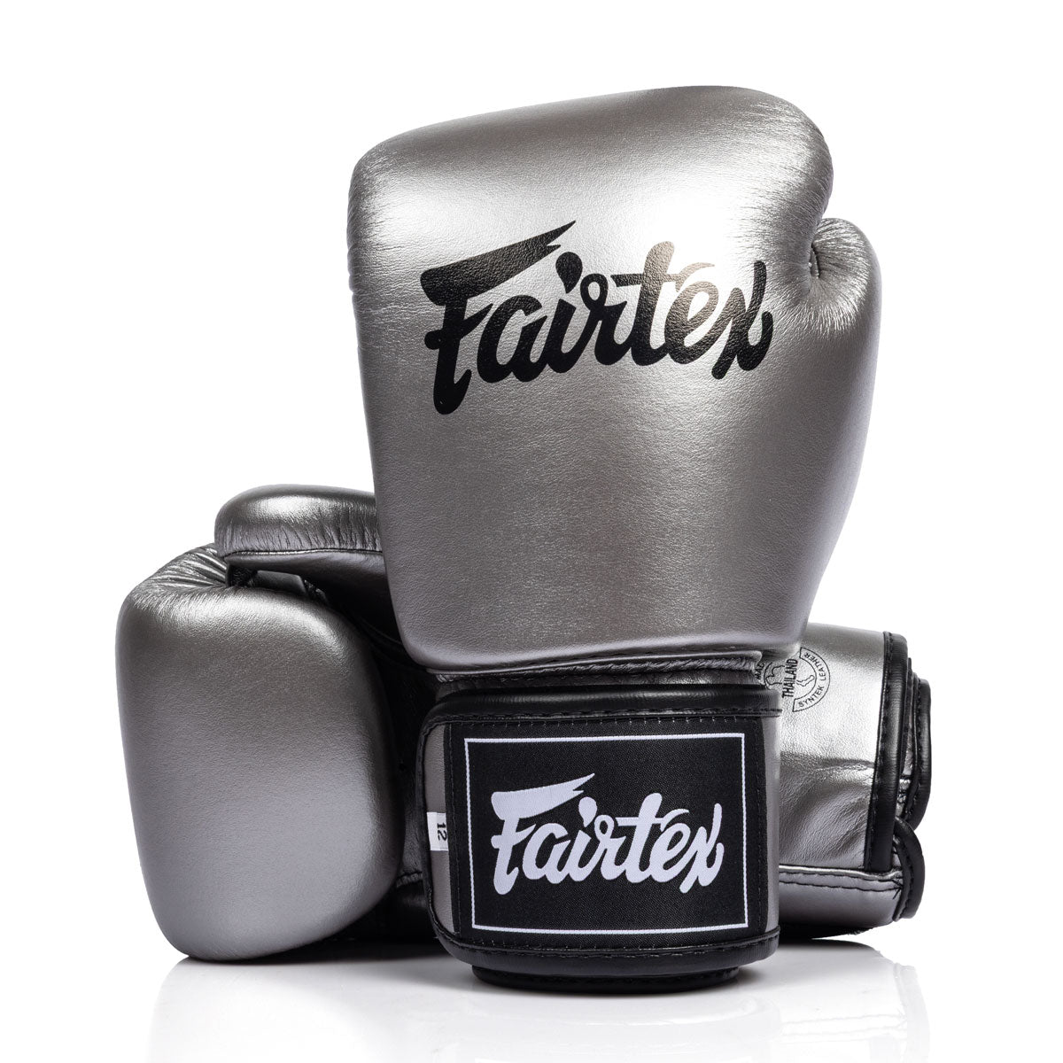Guantoni Muay Thai Fairtex BGV1C-Plus Gun Metallic