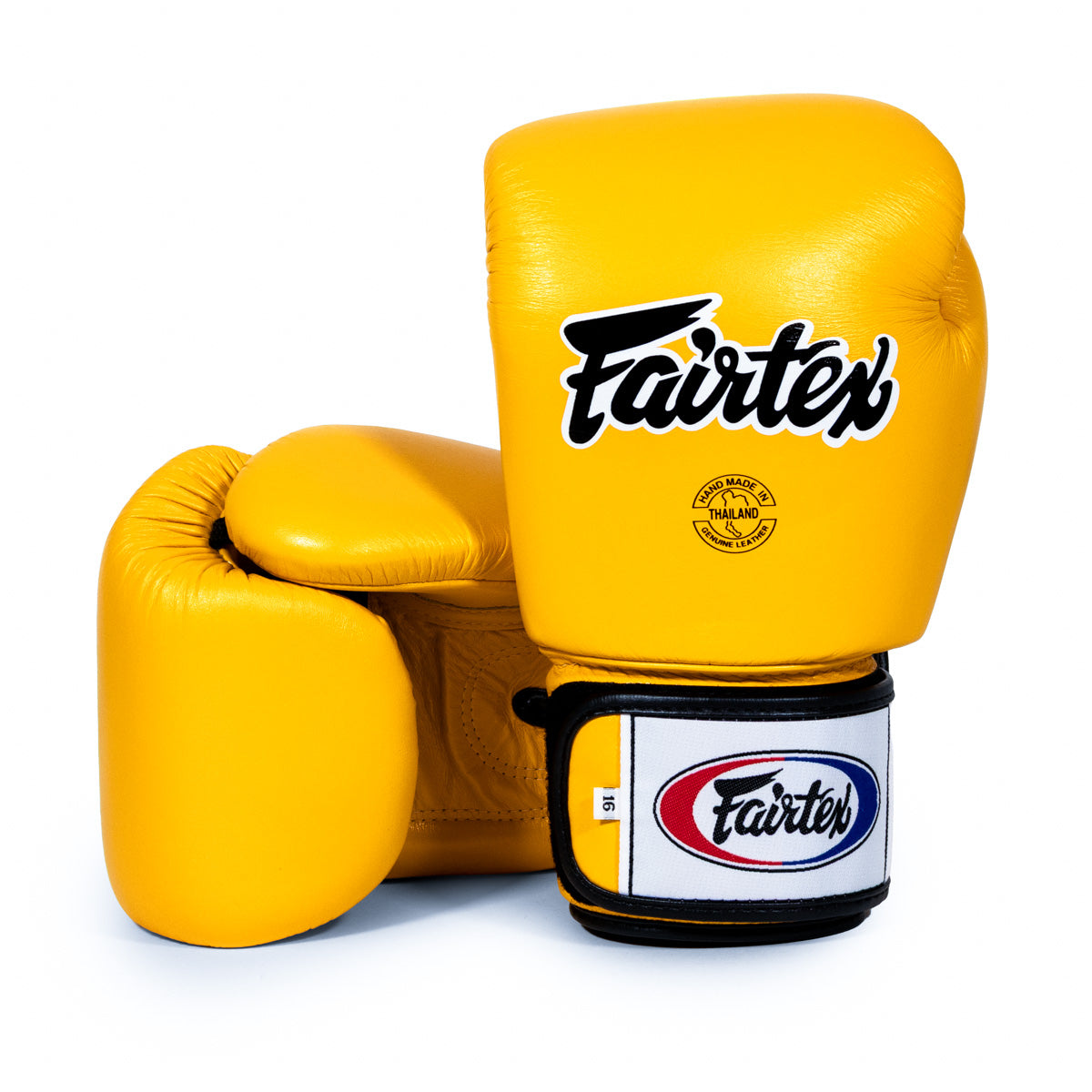 Guantoni Muay Thai Fairtex BGV1 Giallo