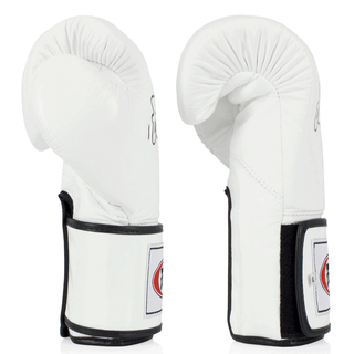 Guantoni Muay Thai Fairtex BGV5 Super Sparring Bianco