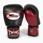 Guantoni Muay Thai Twins Special BGVL3 Nero-vinaccia