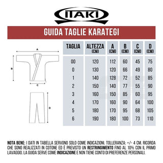 Karategi Itaki Competition Art. 44 WKF Bianco
