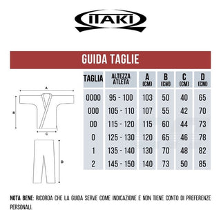 Judogi bambino Itaki Junior Bianco