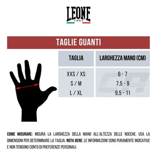 Guanti fitness Leone Extrema GK201