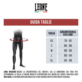 Leggings capri donna Leone Logo Wacs ABX149