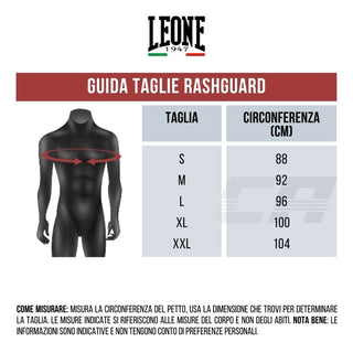 Rashguard a compressione Leone Revo Fluo AB927F