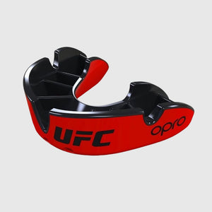 Paradenti bambino Opro X UFC Silver Rosso-nero-Combat Arena