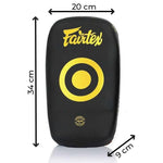 Pao Fairtex Microfiber Curved Small KPLC6 Nero-oro