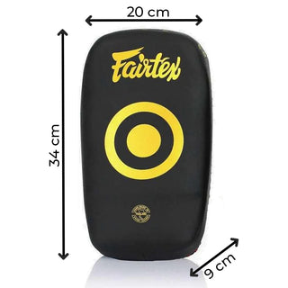 Pao Fairtex Microfiber Curved Small KPLC6 Nero-oro