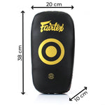 Pao Fairtex Microfiber Curved Standard KPLC5 Nero