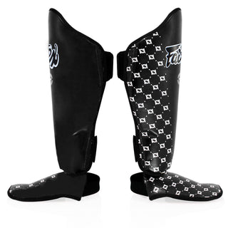 Paratibia Fairtex Competition SP5 con parapiedi Nero