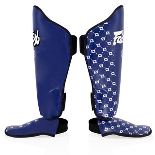 Paratibia Fairtex Competition SP5 con parapiedi Blu