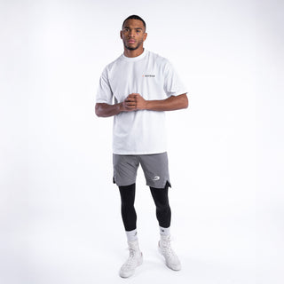 T-shirt Boxraw We Don't Play Boxing Oversize Bianco-Combat Arena