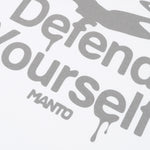 T-shirt Manto Drip bianco