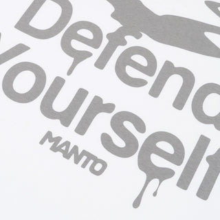 T-shirt Manto Drip bianco