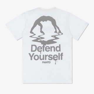 T-shirt Manto Drip bianco